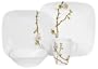 Corelle Cherry Blossom Square 16-Piece Dinnerware Set, Service for 4