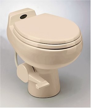 SeaLand 510+ Low Flush Toilet - Bone by envirolet.com