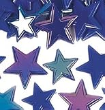 Iridescent Blue Star Table Sprinkles 60ct