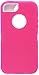 Iphone5/5s Defender Body Armor Case Comparable to Otterbox Defender Series (pink/white)