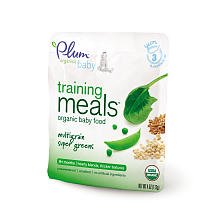 Plum Organics Baby Food Training Meals Stage 3 - Multigrain Super Greens - 4 Oz. Pouch