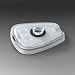 3M Pack of 20 502 Adapter for Series 2000 Filters