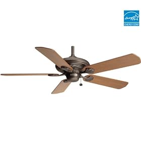 Casablanca Fans 4673D 53" Capistrano Designer EnergyStar Oil-Rubbed Bronze Ceiling Fan w B103 Blades