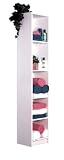 Towel Tower In White Finish By Ameriwood Furniture