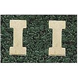 LogoArt Indiana Hoosiers 10K Gold Team Font 3/8 Post Earrings