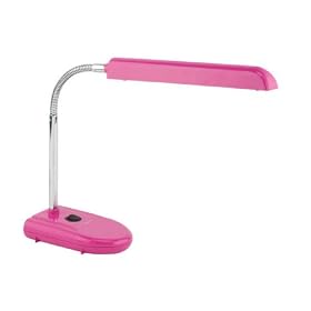 OttLite(R) High Definition 9W Total Flex Desk Lamp Pink