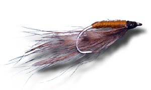Gold & Brown Shrimp Fishing Fly