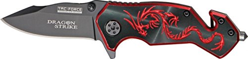 Tac Force TF-686BR Assisted Opening Folding Knife 3.5-Inch Closed