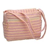 Kenzie Alexander Mia Faux Silk Diaper Bag