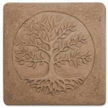 Garden Molds X-TREE8053 Tree of Life Stepping Stone Mold - Pack of 2
