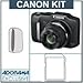 Canon PowerShot SX160 IS 14.1 MP Digital Camera Black - Bundle with - Camera Pouch, and 8GB SDHC Memory Card
