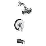 KOHLER K-T12007-4-CP Fairfax Rite-Temp Pressure-Balancing Bath and Shower Faucet Trim,...