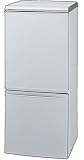 SHARP ボトムフリーザー冷蔵庫 転居時も安心「どっちもヒンジ」搭載 シルバー系135L SJ-14M-S