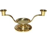 Beverly Clark Brass Unity Candle Holder, Small