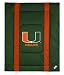 Miami Hurricanes Sideline Jersey Bed Comforter NCAA