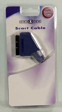Childrens Toyshop  Video Games : Draxter Gamecube Scart Cable 2 metre