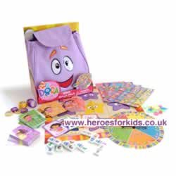 Cardinal Industries Dora The Explorer Backpack Game Set by Cardinal Industries