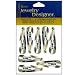 Darice Jewelry Designer Hair Clip Snap On 2 8 Piece (Pack of 3)
