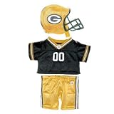 Build-A-Bear Workshop Green Bay Packers Uniform 3 pc.