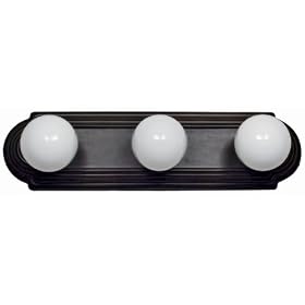 Yosemite Home Decor 4503DB 18-Inch 3-Light Bathroom Vanity, Dark Brown by Yosemite Home Decor