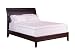 Modus Furniture City II Full Size Leatherette Low Profile Sleigh Bed, Coco