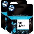 HP CH561EE Black Inkjet / Print Cartridge (No. 301) - VALUE TWIN PACK