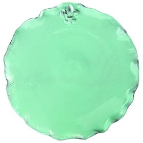 Fleur De Lis Charger Celadon by Cross