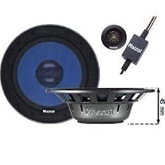 Magnat Profection 216 2-Wege 16,5 cm Auto-Lautsprecher (80/320 Watt) schwarz/blau