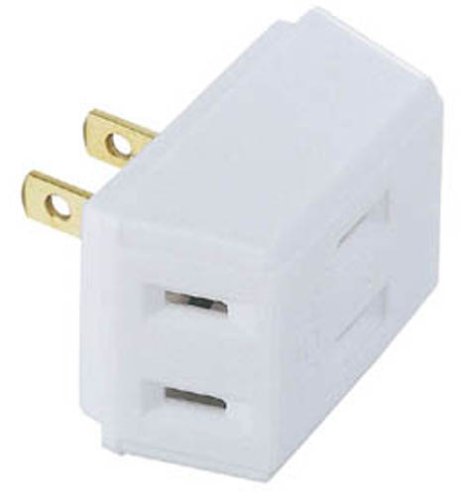 Cover image : ELECOM トリプルタップ 2P3口 ホワイト T-TR1WH