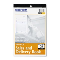 REDS8658CL - Rediform Sales and Delivery Book