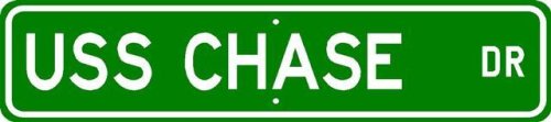 Buy USS CHASE APD 54 Street Sign - Navy Ship Gift Sailor by stmil511