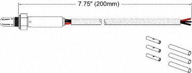 Walker 250-23880 Three Wire Oxygen Sensor