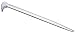 OTC 7163 12-Inch Rolling Head Pry Bar