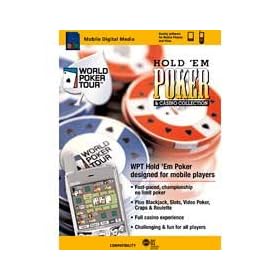 World Poker Tour Hold 'em Poker & Casino Collection CD for Palm OS (Blackjack, Slots, Video Poker, Craps & Roulette)