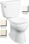 Kohler Almond Cimarron Comfort Height Round Front Toilet
