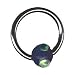 14 Gauge 1/2 UV Atom Ball Surgical Steel Captive Ring