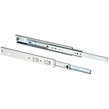Shop Fox D3034 26-Inch Full Ext Drawer Slide 100-Pound Capacity Side Mount, Pair