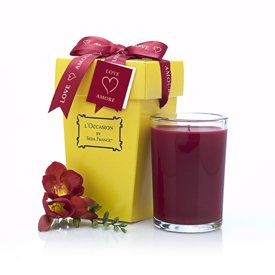 LOVE / AMOUR, L'Occasion Candles by Seda France: hand poured in gift box 40+ hours burn time~Various Designs