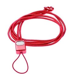 Krusell Various Phone/MP3/Camera Neck Strap Stainless (Red)