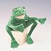 Folkmanis Puppets Long-Legged Frog Puppet Plush Toy