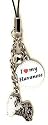 Havanese Dog Cell Phone Charm
