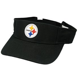 Pittsburgh Steelers Basic Logo Adjustable Visor