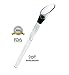 Best Wine Bottle Bar Chilling Stick With Pourer Spout - Bonus Wine and Spirit Recipes - Cooling Rod - Chill and Pour Wine While Eliminating Drips - No More Diluted Drinks