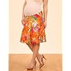 A Pea in the Pod: Secret Fit Belly(tm) Knee Length Pleated Floral Maternity Skirt