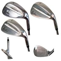 Confidence Golf Carbon Steel LEFTY Wedge Set 3 Clubs 52-56-60