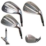 Confidence Golf Carbon Steel Wedge Set 3 Clubs 52-56-60!