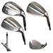 Confidence Golf Carbon Steel Wedge (Set 3 Clubs 52, 56, 60)