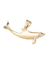 CleverEves 14K Gold Pendant Dolphins 7.6 - Gram(s)