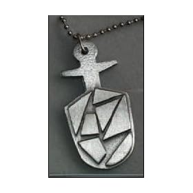Doctor Who Pewter TARDIS Key Necklace