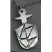 Doctor Who Pewter TARDIS Key Necklace